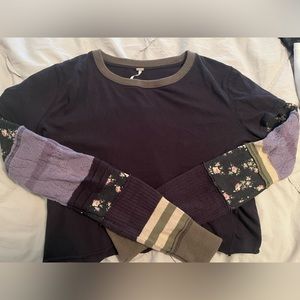 Multicolored Free People Long Sleeve